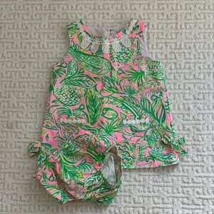 Lilly Pulitzer Colorful Floral Shift Dress
